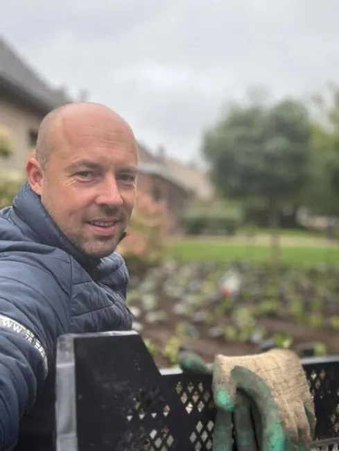 Sammy Deburggraeve is tuinarchitect met een hart voor ecologische tuinen
