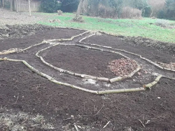 Aanleg van een permacultuur siertuin